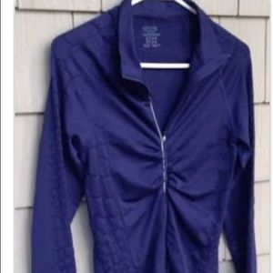 Yummie By Heather Thompson Blue Runners Jacket